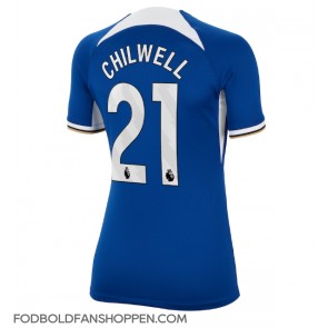 Chelsea Ben Chilwell #21 Hjemmebanetrøje Dame 2023-24 Kortærmet